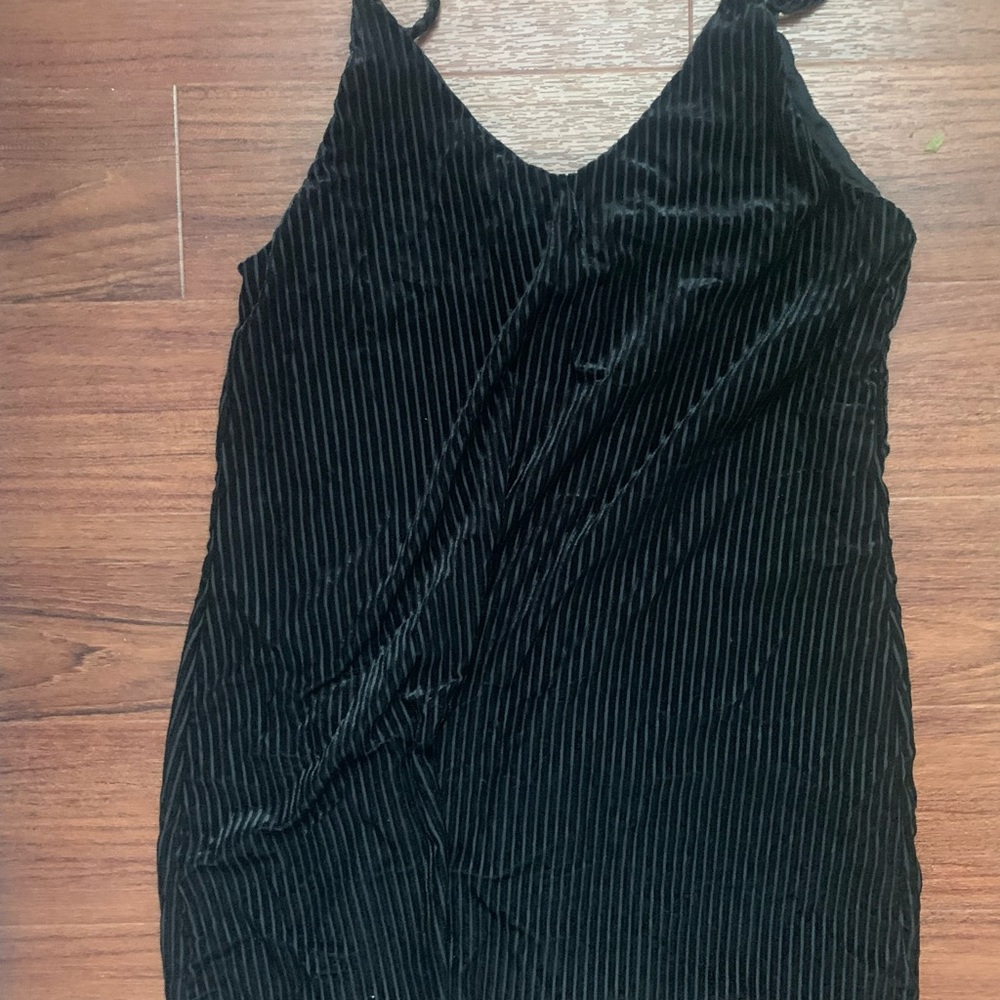 SOLD - Black small soft target dress